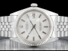 Rolex Datejust 36 Argento Jubilee Silver Lining Dial  Watch  1601 